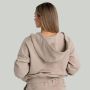 Women‘s Zip Hoodie Taupe - STRIX XS