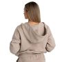 Women‘s Zip Hoodie Taupe - STRIX XS