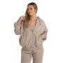 Women‘s Zip Hoodie Taupe - STRIX XS