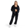 Women‘s Zip Washed Hoodie Black - STRIX L