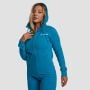 Women‘s Limitless Zip Up Hoodie Aquamarine - GymBeam XXL