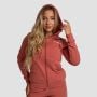 Ženska dukserica Limitless Zip Up Cinnamon - GymBeam XXL