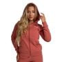Ženska dukserica Limitless Zip Up Cinnamon - GymBeam XXL