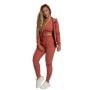 Ženska dukserica Limitless Zip Up Cinnamon - GymBeam XXL