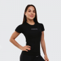 Women‘s FIT T-Shirt Black - GymBeam S