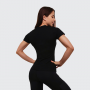 Women‘s FIT T-Shirt Black - GymBeam S