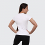 Women‘s FIT T-Shirt White - GymBeam L