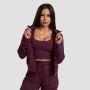 Ženska dukserica TRN Zip-Up Eggplant – GymBeam XS