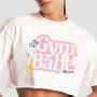Women‘s GymBabe Shirt Cream - GymBeam M