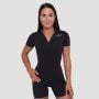 Women‘s Ignite Cropped T-Shirt Black - GymBeam S
