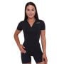 Women‘s Ignite Cropped T-Shirt Black - GymBeam S