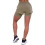 Women‘s Pulse 2in1 Running Shorts Vetiver - GymBeam M
