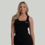 Women‘s Ribbed Tank Top Black - STRIX L