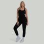 Women‘s Ribbed Tank Top Black - STRIX L