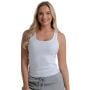 Women‘s Ribbed Tank Top White - STRIX XL
