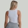 Women‘s Ribbed Tank Top White - STRIX XL