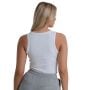 Women‘s Ribbed Tank Top White - STRIX XL