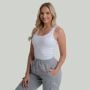 Women‘s Ribbed Tank Top White - STRIX XL