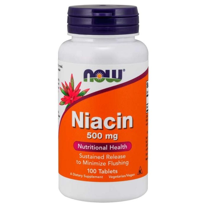 Niacin 500 mg - NOW Foods