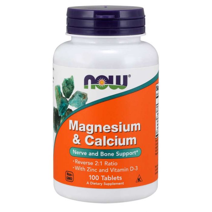 Magnesium & Calcium Reverse 2:1 - NOW Foods
