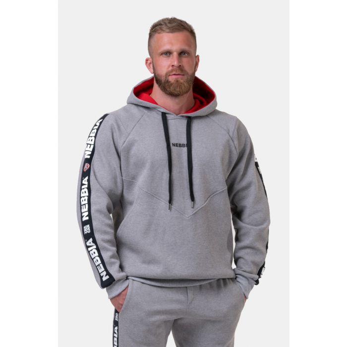 Men's hoodie Grey - NEBBIA