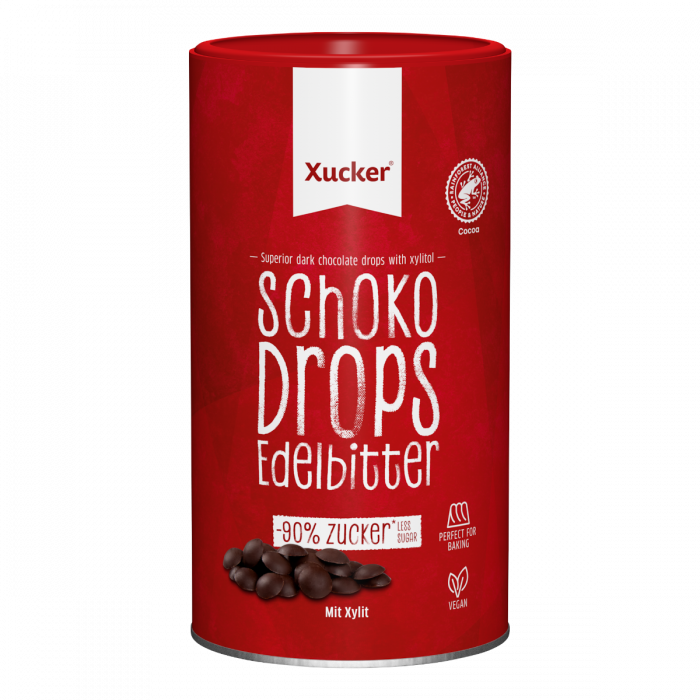 Dark chocolate drops - Xucker