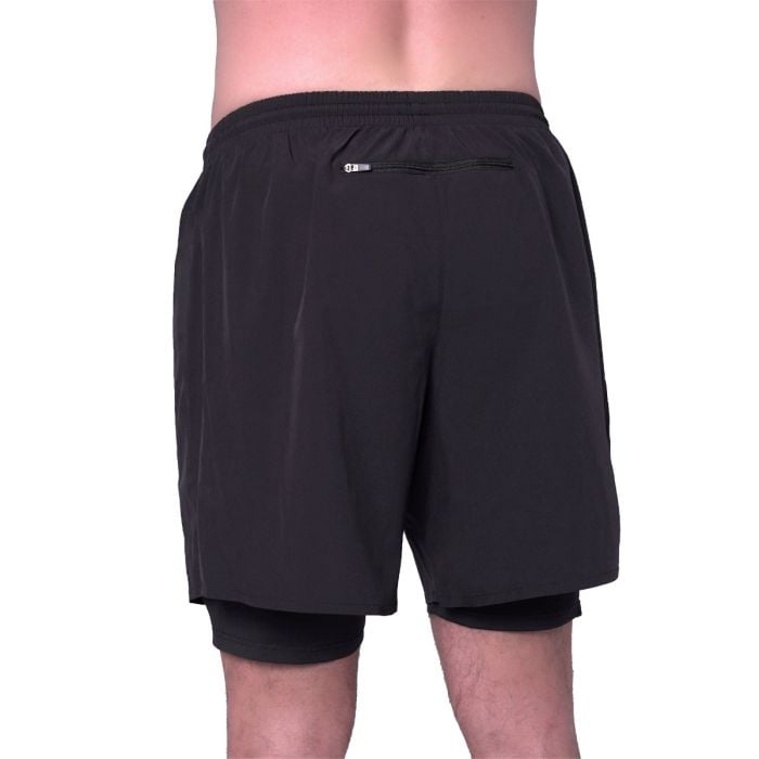 2in1 Shorts Essence Black - GymBeam XL