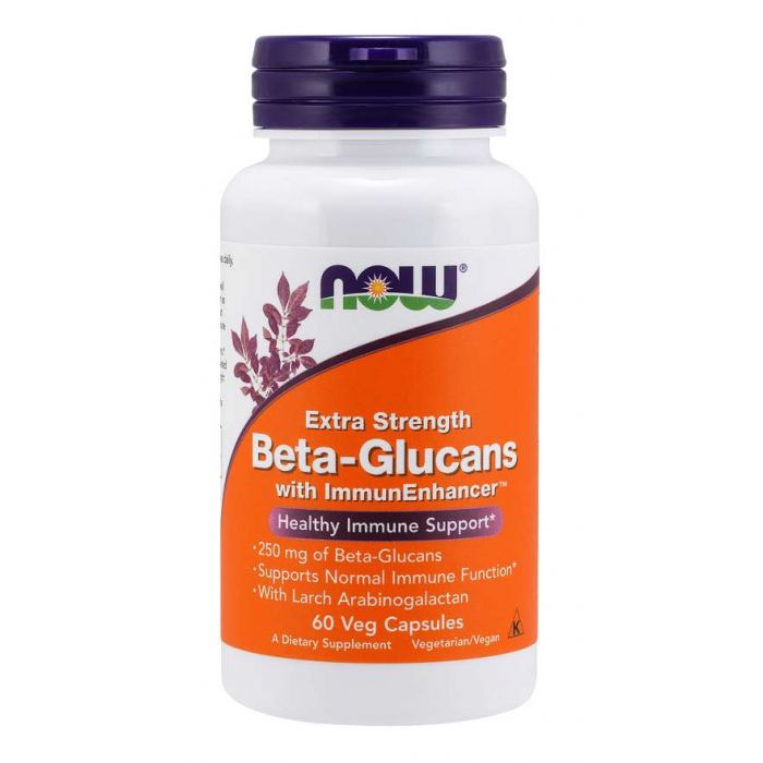 Beta-Glukány + ImmunEnhancer™, Extra silné - NOW Foods