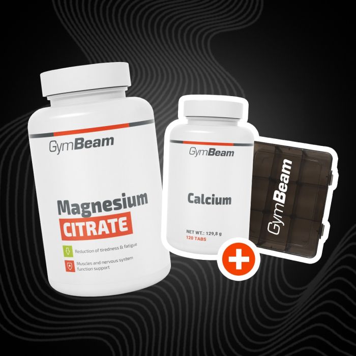 Magnesium Citrate - GymBeam 120 caps