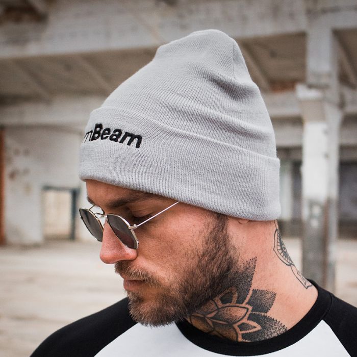 Winter Beanie Grey - GymBeam uni