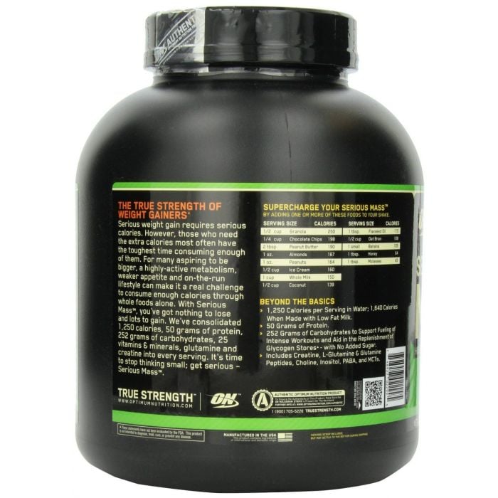 Serious Mass - Optimum Nutrition 5450 g - chocolate