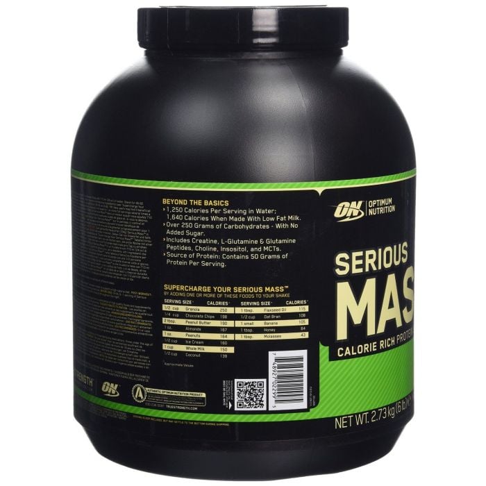 Serious Mass - Optimum Nutrition 5450 g - chocolate