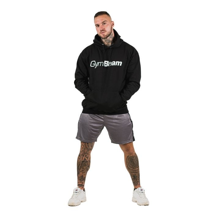 PRO Hoodie Black - GymBeam XL