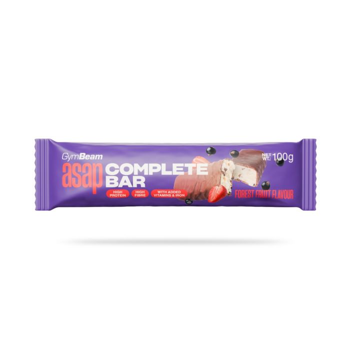 ASAP Complete Bar - GymBeam 100 g - forest fruit