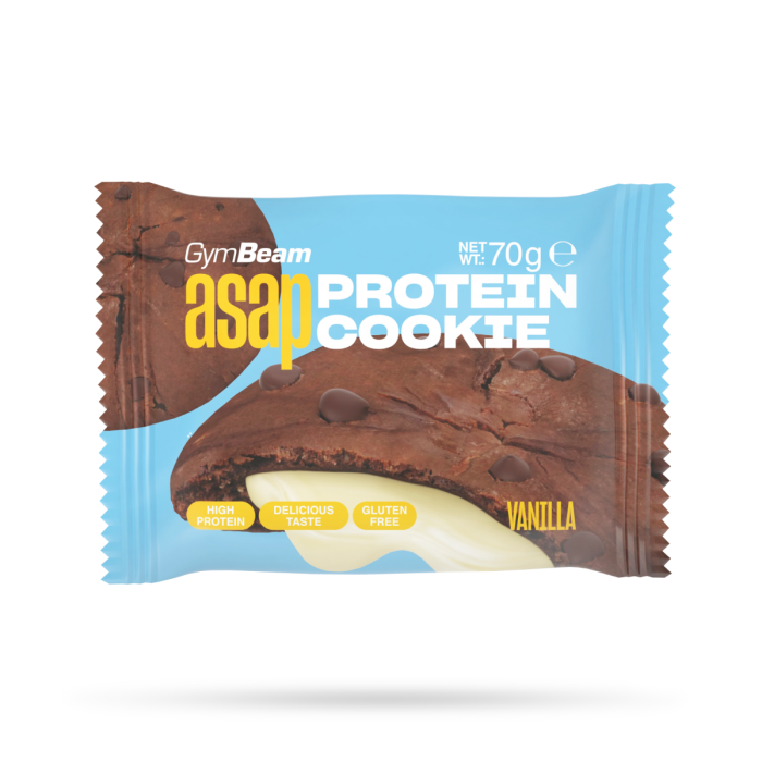 ASAP Protein Cookie - GymBeam 70 g - triple chocolate