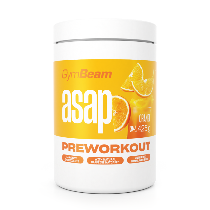 ASAP Pre-Workout - GymBeam 425 g - orange