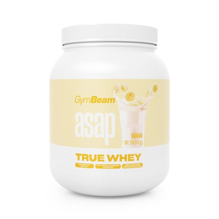 ASAP True Whey - GymBeam 900 g - banana