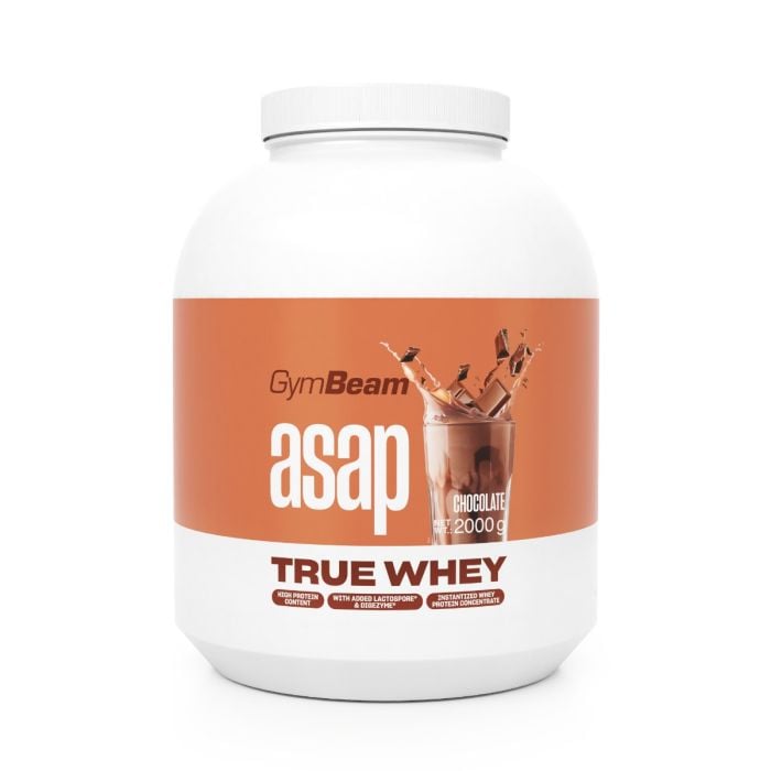 ASAP True Whey - GymBeam 2000 g - chocolate