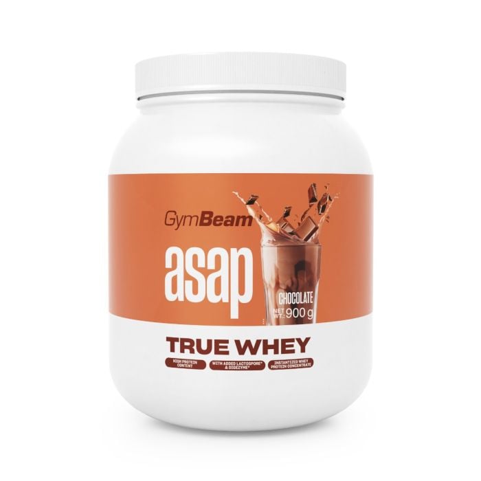 ASAP True Whey - GymBeam 900 g - chocolate