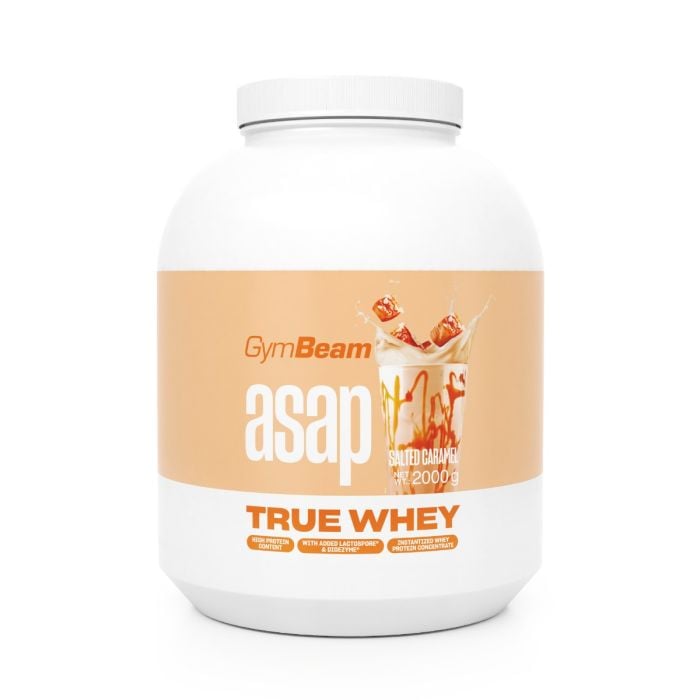 ASAP True Whey - GymBeam 900 g - salted caramel