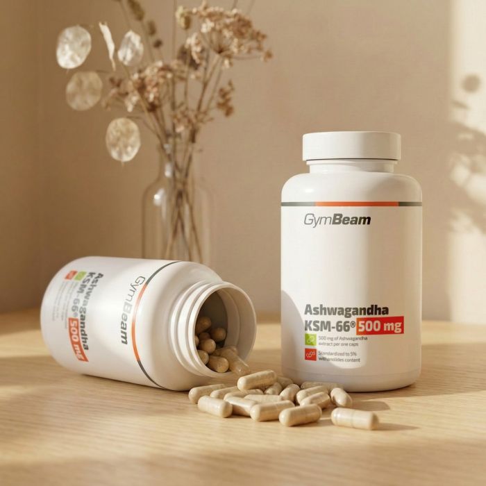 Ashwagandha KSM-66® 500mg - GymBeam 90 caps