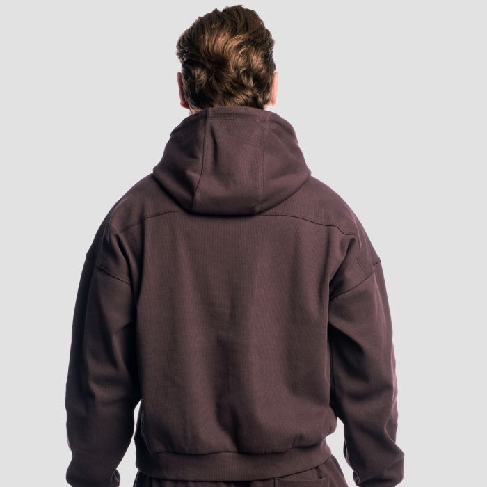 Aura Hoodie Tee Brown - GymBeam S