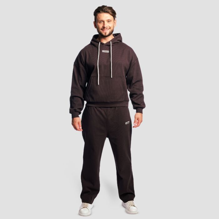 Aura Hoodie Tee Brown - GymBeam S