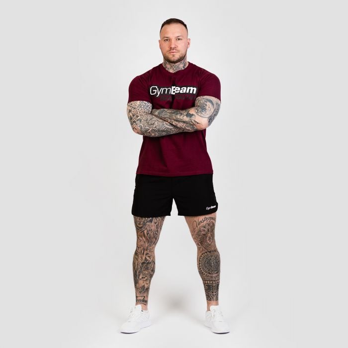 Muška majica Beam Burgundy - GymBeam M