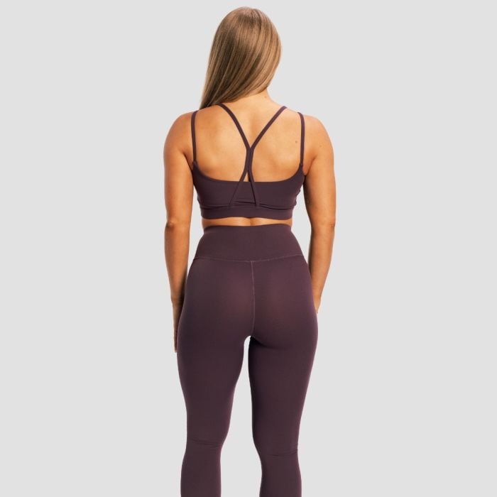 BEAT Sports Bra Berrywood - GymBeam S