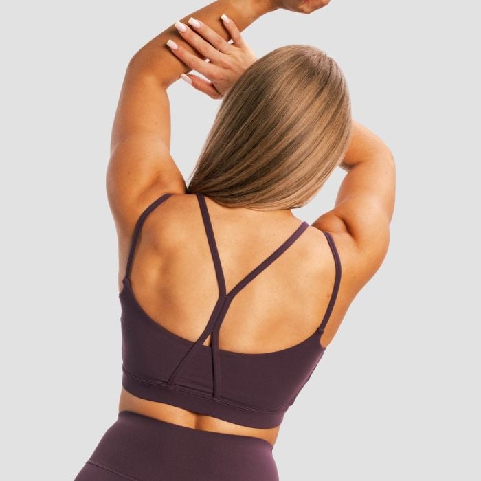 BEAT Sports Bra Berrywood - GymBeam S