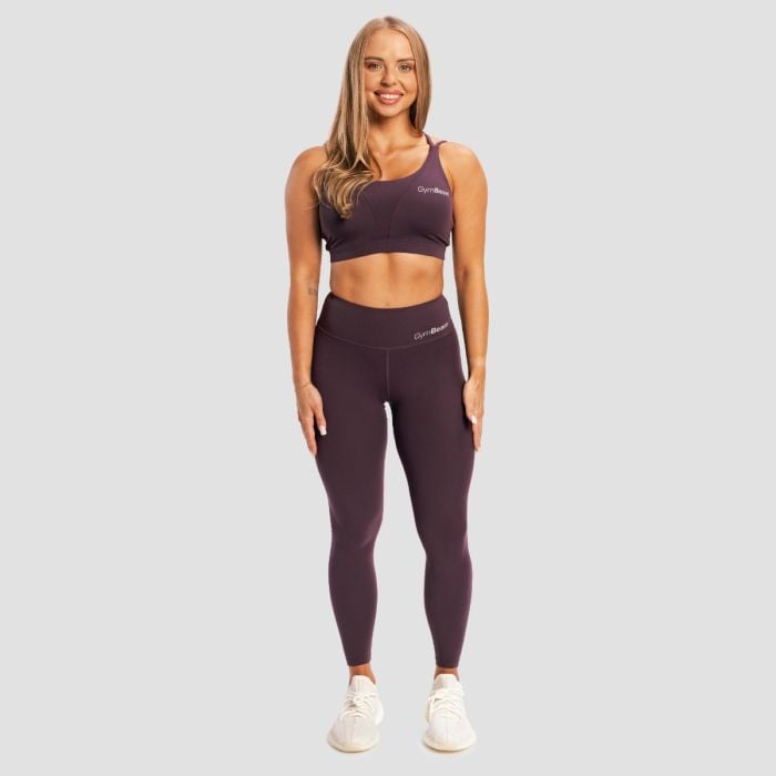 BEAT Sports Bra Berrywood - GymBeam S