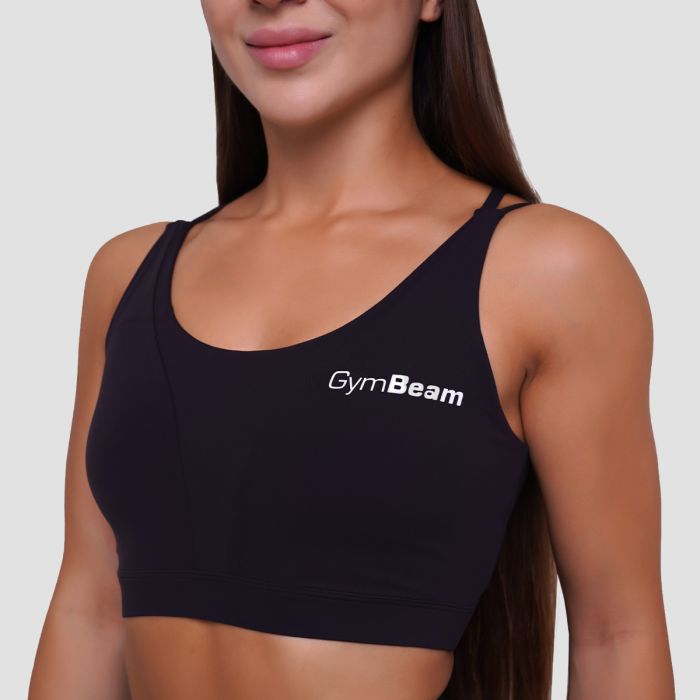 BEAT Sports Bra Black - GymBeam M
