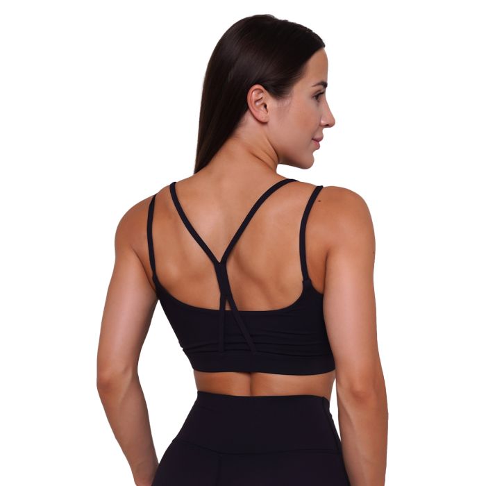 BEAT Sports Bra Black - GymBeam M