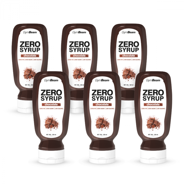 ZERO SYRUP Chocolate - GymBeam 320 ml